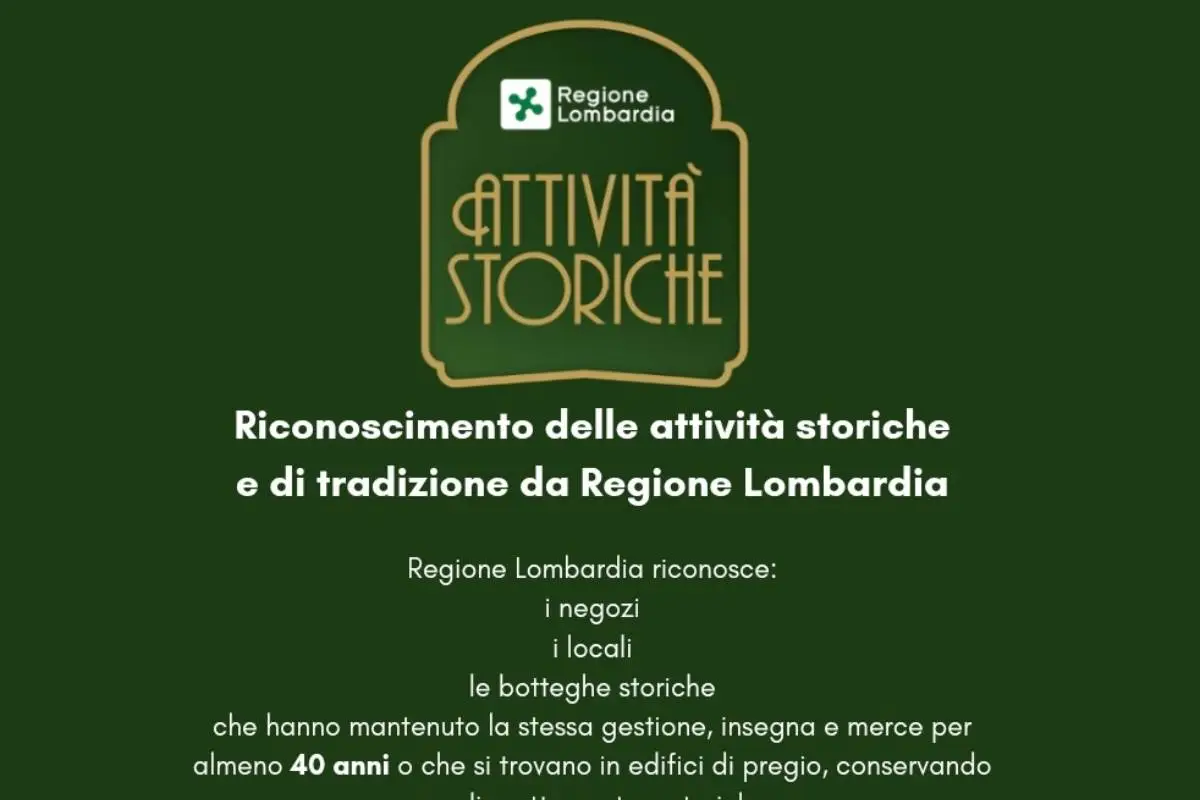 Riconoscimento Attività Storiche