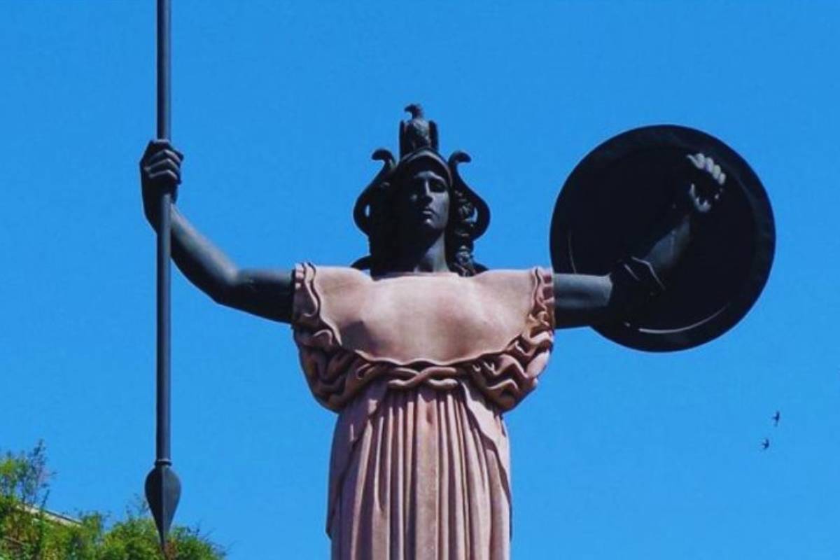 Statua della Minerva Pavia